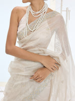The Eva Saree In Champagne