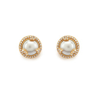 Opaline Ivory Studs