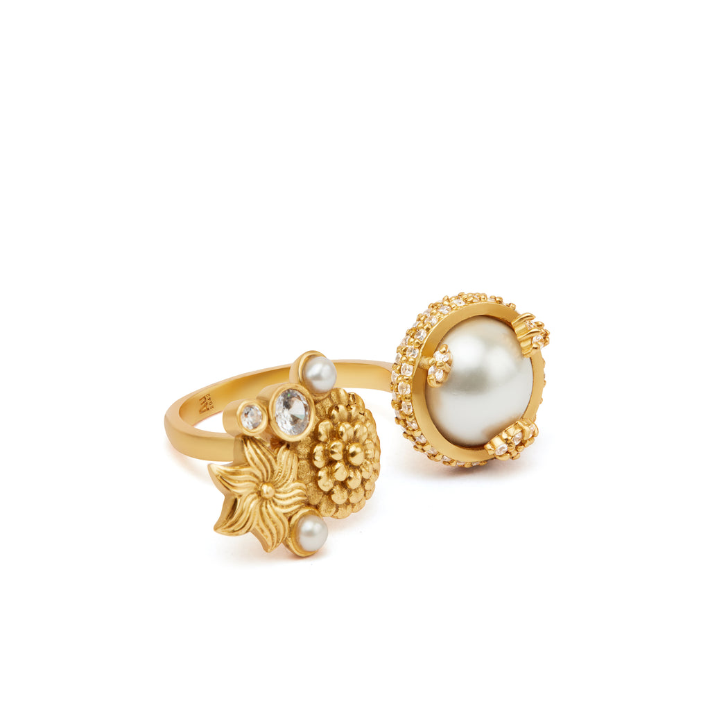 Opaline Statement Ring