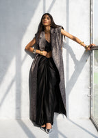 BLACK IRIS VEST & SKIRT