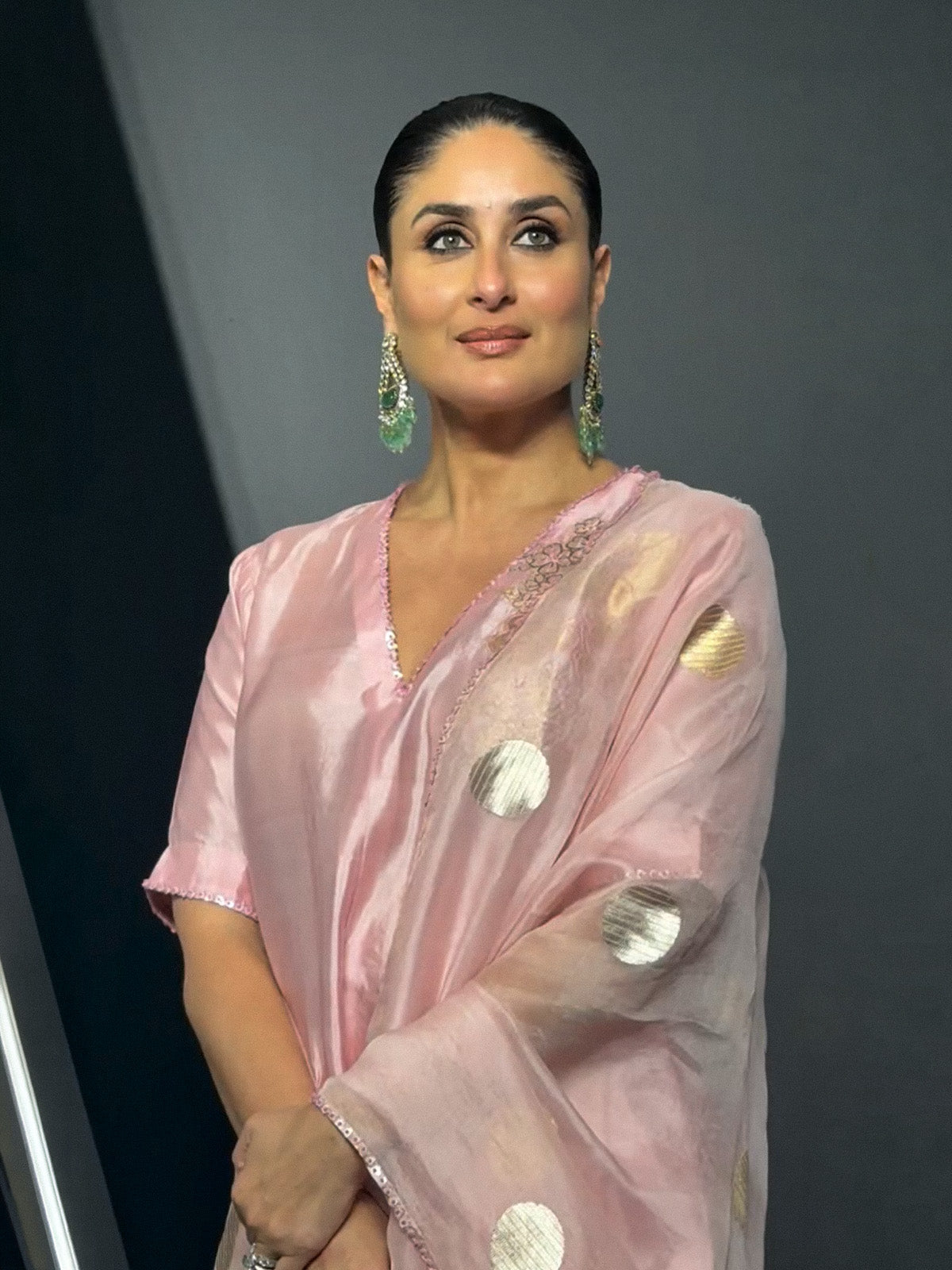 Handwoven Pink Silk Banarasi Suit