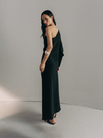 NOIR ONE SHOULDER DRESS