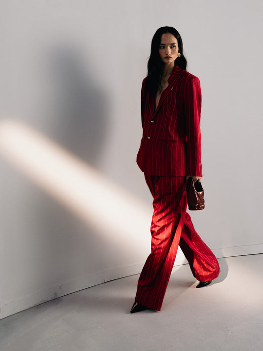 JESTER RED TROUSERS