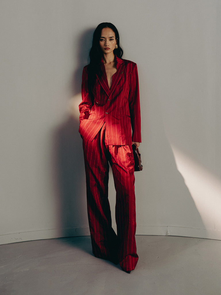 JESTER RED TROUSERS