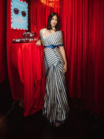 The Candy Cane Saree