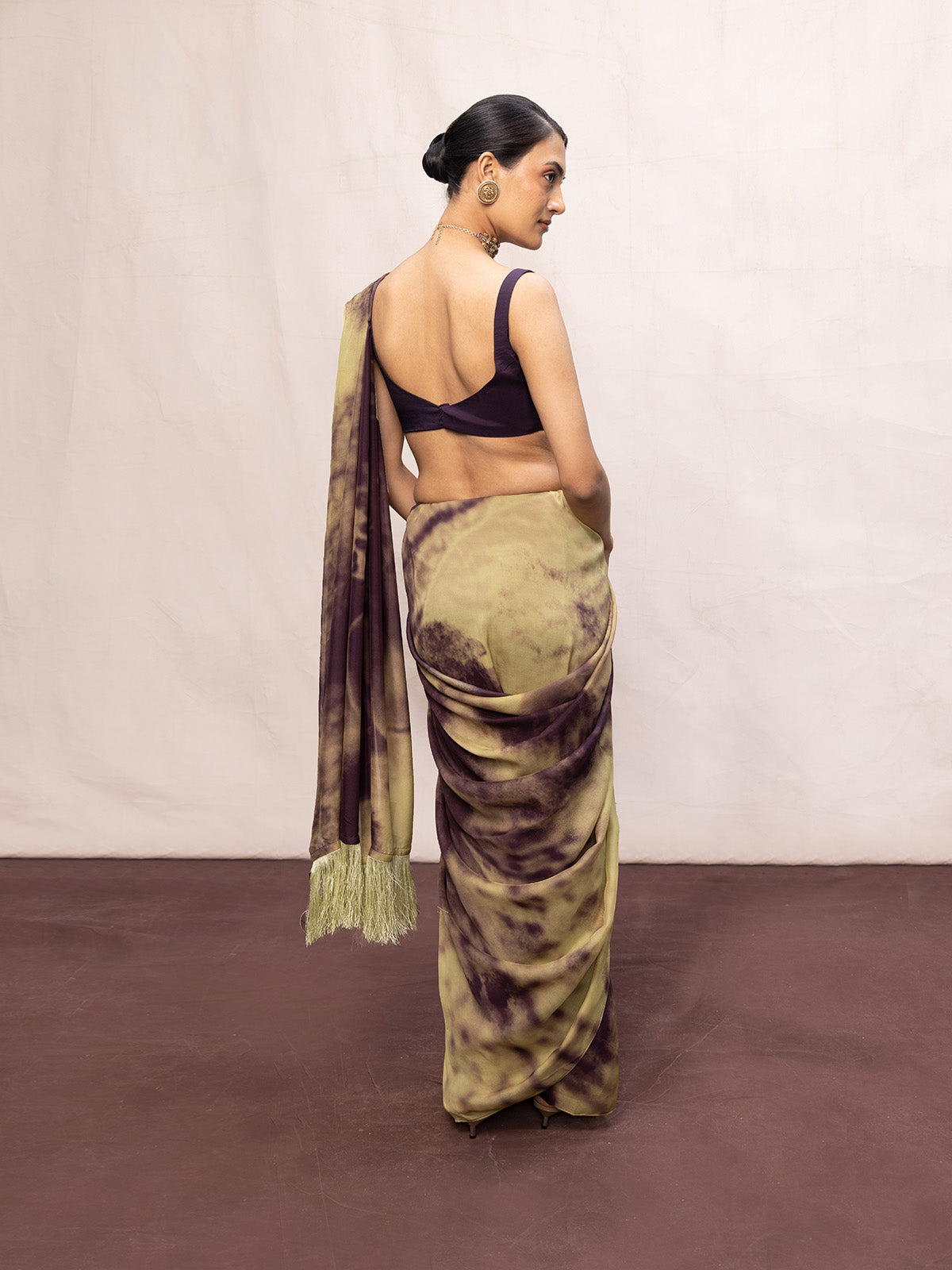 Multicolour Chiffon Digital Print Saree