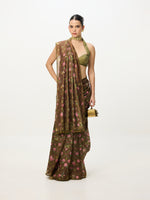 Multi-colour Digital Print Saree