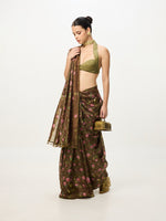 Multi-colour Digital Print Saree