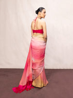Multicolour Chiffon Digital Print Saree