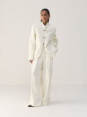 WHISPER WHITE MANDRAIN JACKET