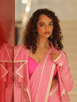 Pink Cher Saree