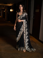 The Noir Saree