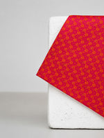 Deep Rose Banarasi Pocket Square