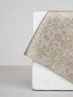 Nude Peach Banarasi Pocket Square
