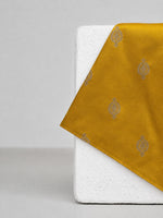 Tangerine Banarasi Pocket Square