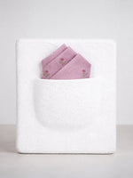 Mauve Banarasi Pocket Square
