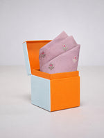 Mauve Banarasi Pocket Square