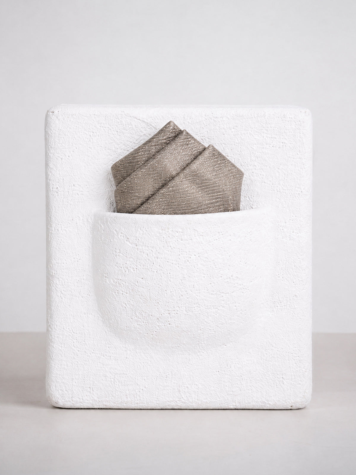 Rose-Gold Banarasi Pocket Square
