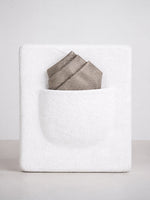 Rose-Gold Banarasi Pocket Square