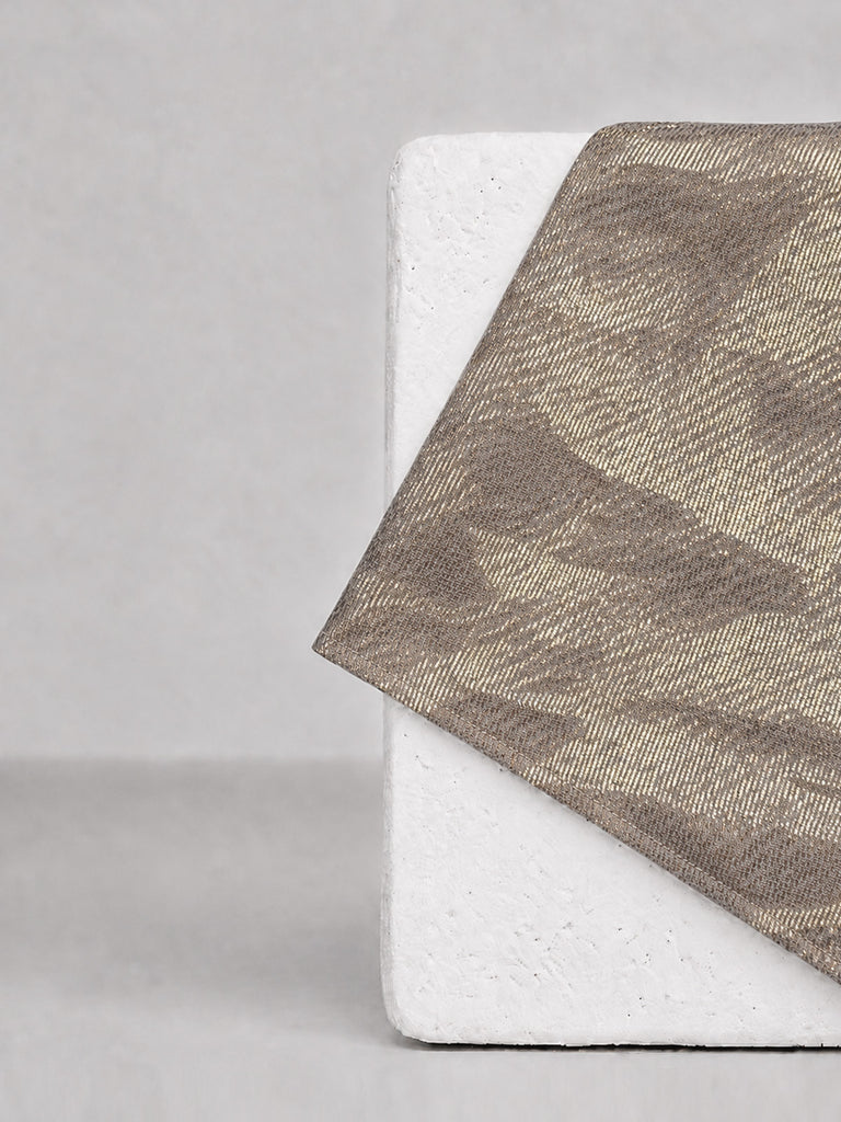 Rose-Gold Banarasi Pocket Square