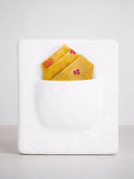 Yellow Ochre Banarasi Pocket Square