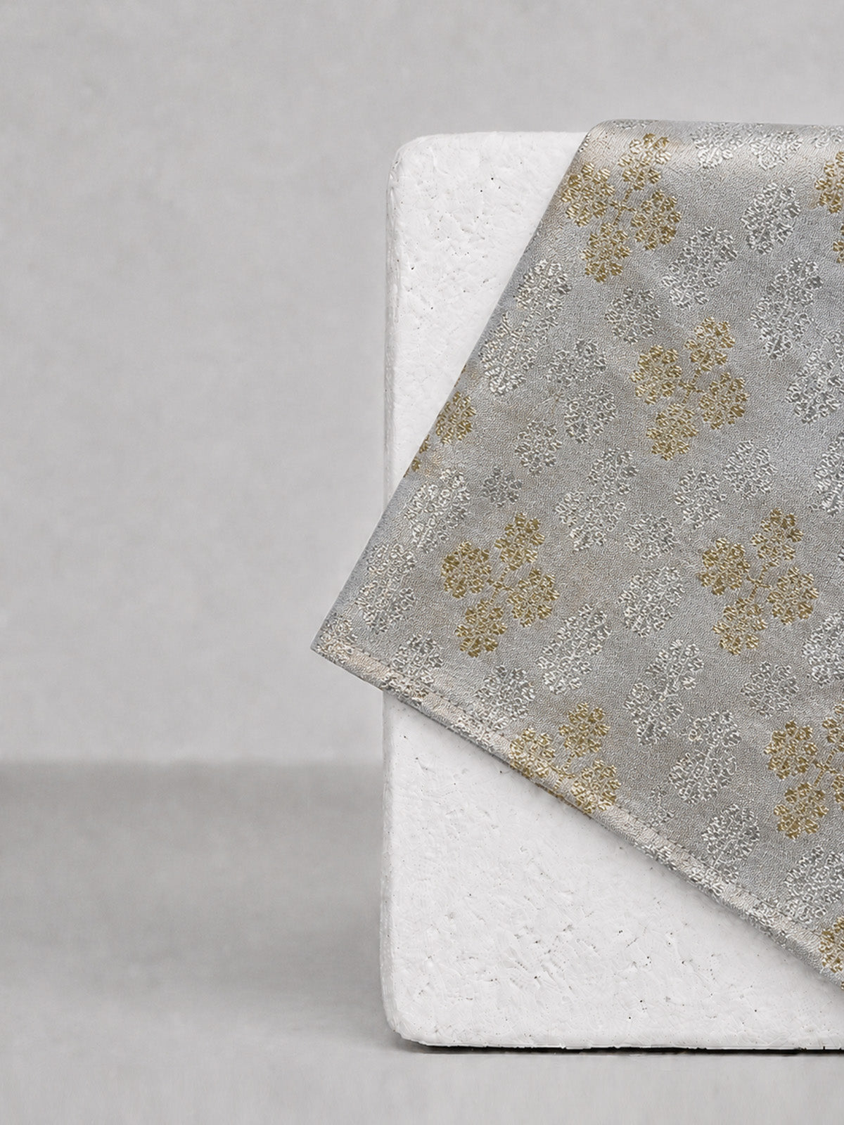 Dusty Mauve Banarasi Pocket Square