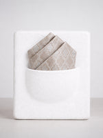 Dusty Rose Banarasi Pocket Square