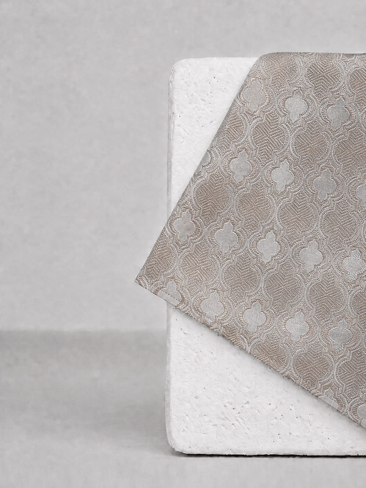 Dusty Rose Banarasi Pocket Square