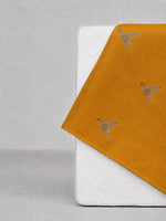 Orange Banarasi Pocket Square