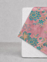Pink Printed Pocket Square