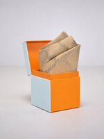 Light Coral Banarasi Pocket Square