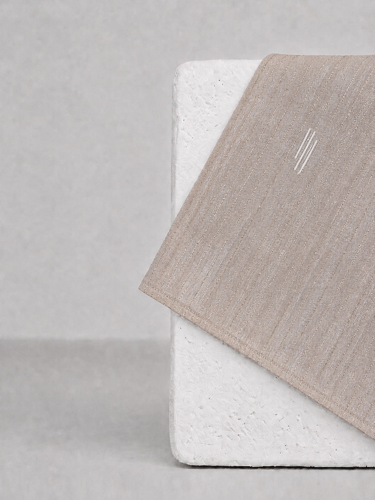 Baby Pink Banarsi Pocket Square