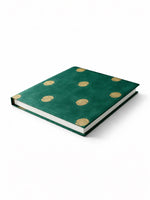 Handwoven Green & Gold Banarasi Diary