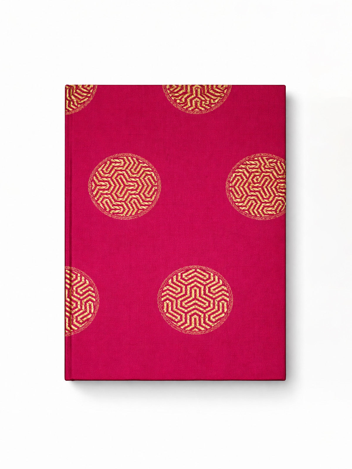 Handwoven Red Banarasi Diary