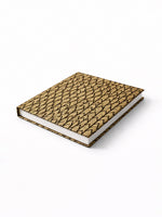 Handwoven Dusty Beige Aztec Banarasi Diary