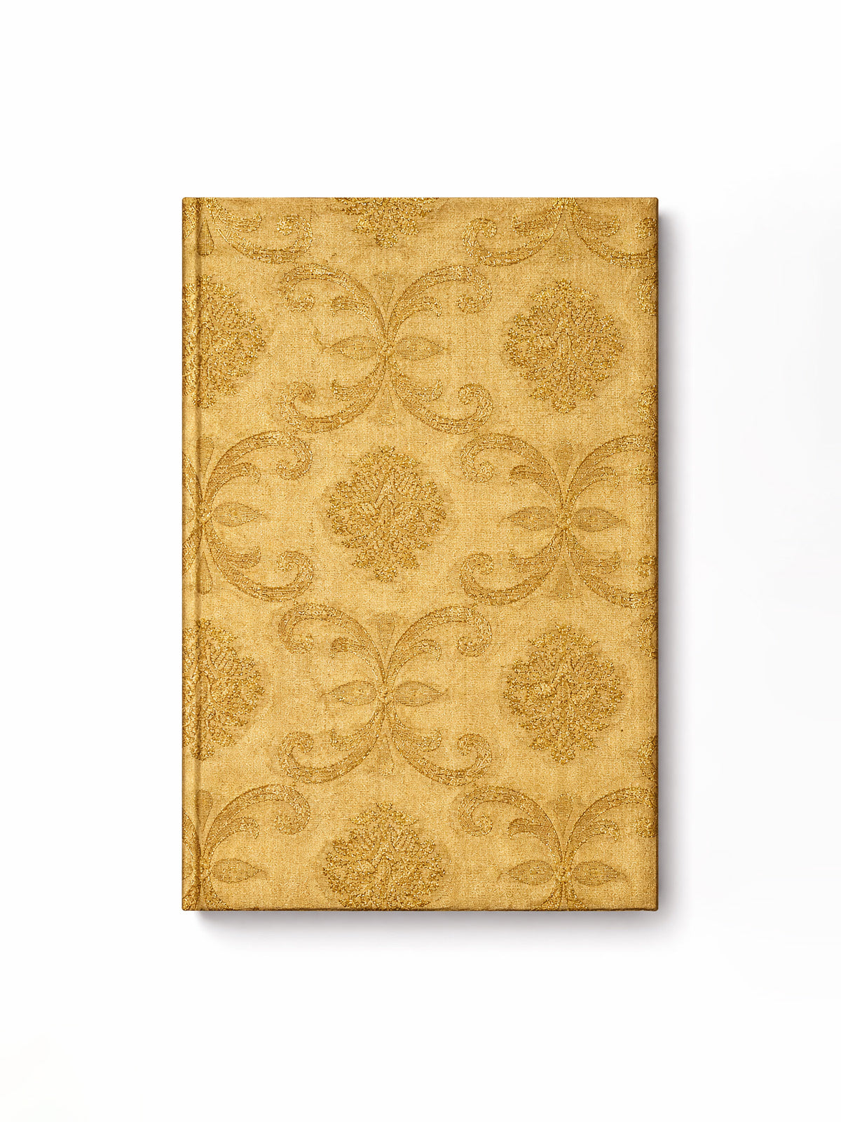 Handwoven Soft Ochre Banarasi Diary