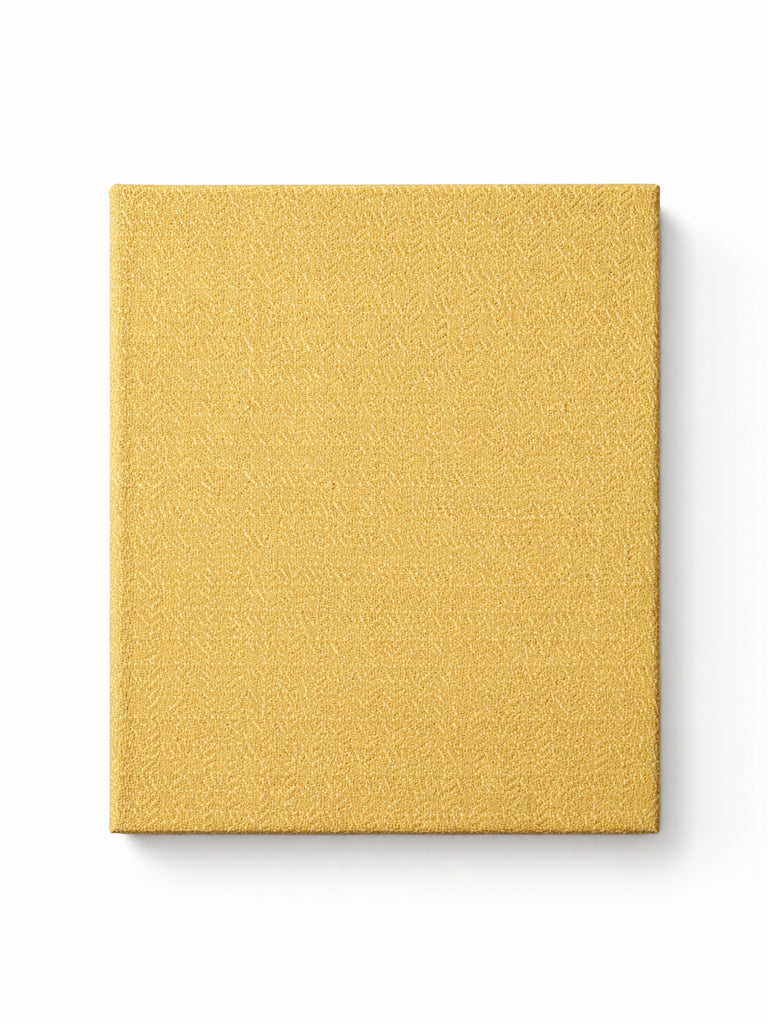 Handwoven Mustard Gold Banarasi Diary