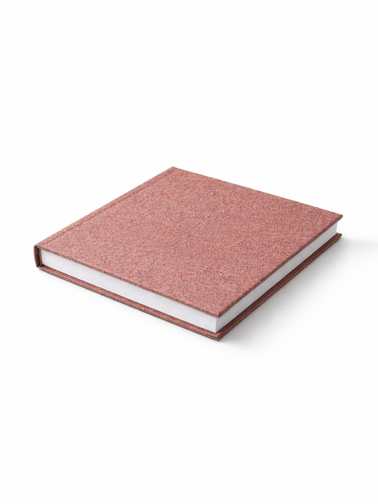 Handwoven Burnt Rose Banarasi Diary