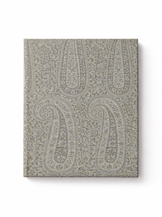 Handwoven Grey Banarasi Diary