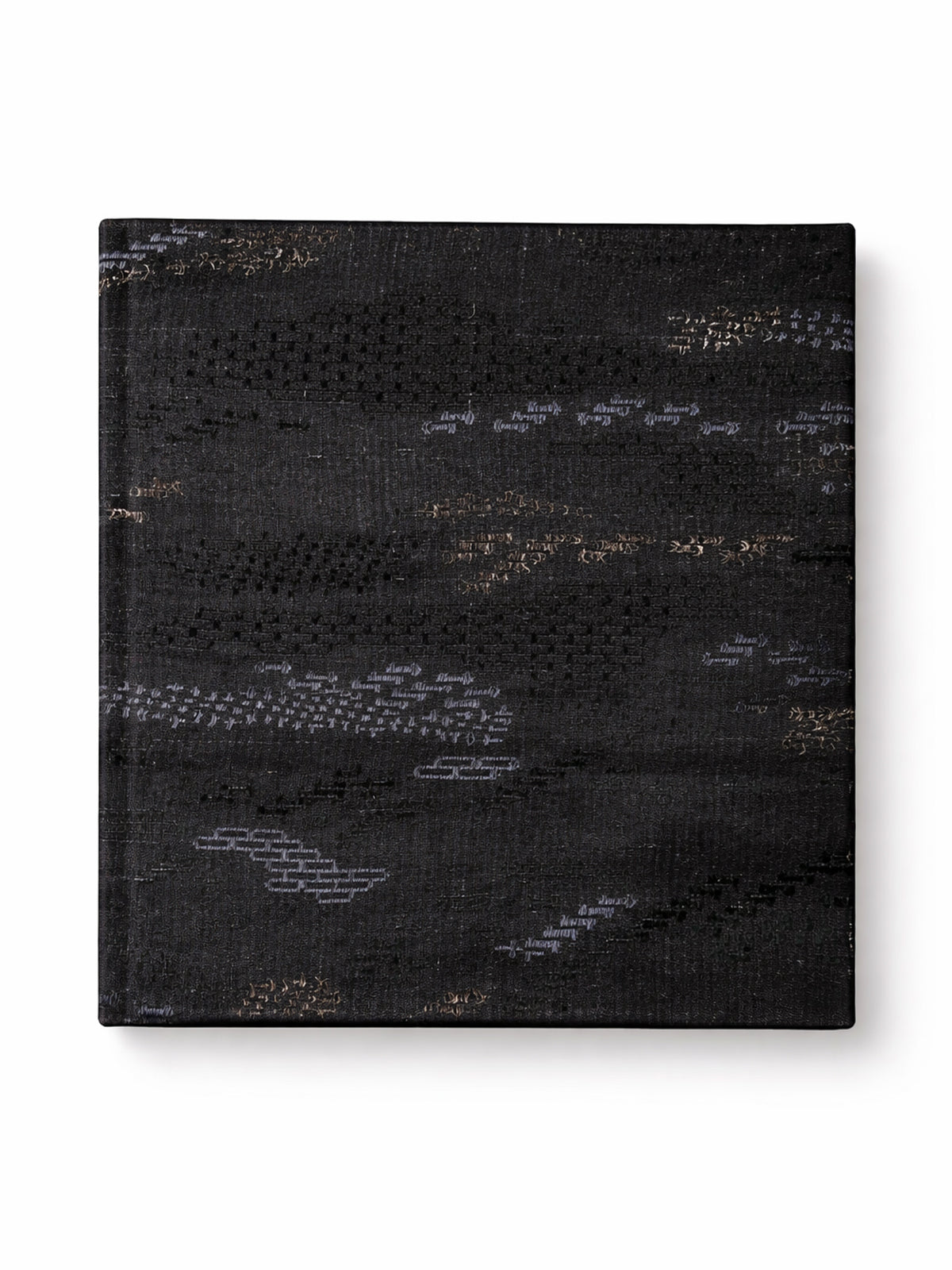 Handwoven Black Banarasi Diary