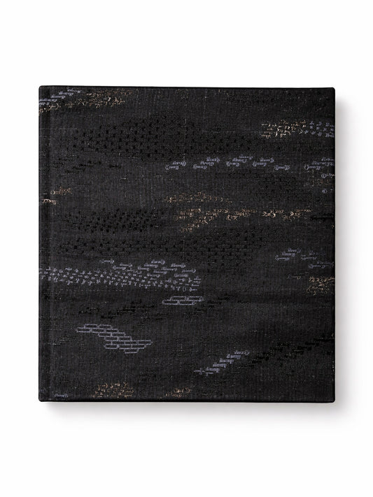 Handwoven Black Banarasi Diary