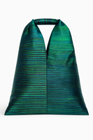 Handwoven Emerald Green Banarasi Potli