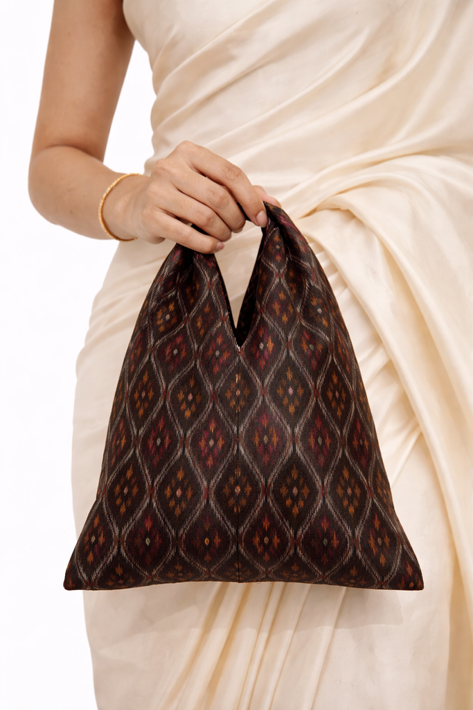 Handwoven Multi-Coloured Banarasi Potli