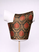 Handwoven Grey Brocade Banarasi