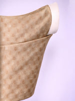 Handwoven Beige Cutwork Banarasi