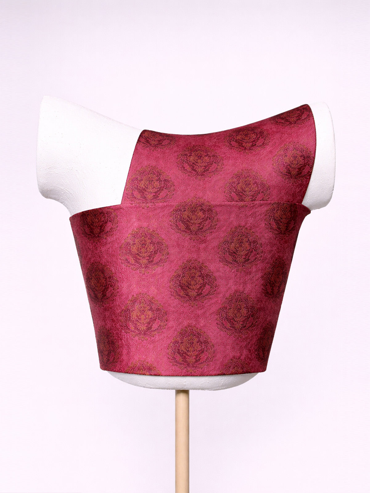 Berry Pink Printed Fabric