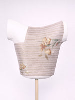 Handwoven Dusty Mauve Banarasi Fabric