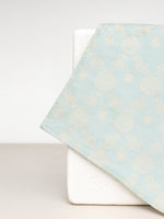 Handwoven Beige Georgette Pocket Square