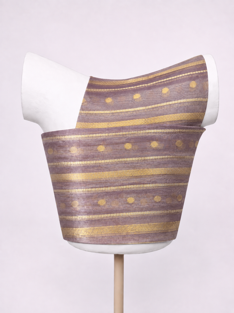 Handwoven Multi-colour Cutwork Blouse Fabric