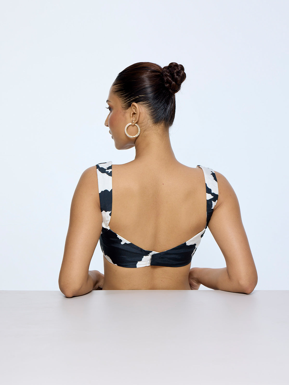 Cowhide Blouse from Palak X Ekaya